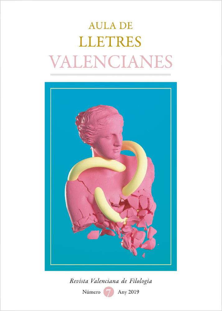 Aula de Lletres Valencianes - Revista de Filologia Valenciana